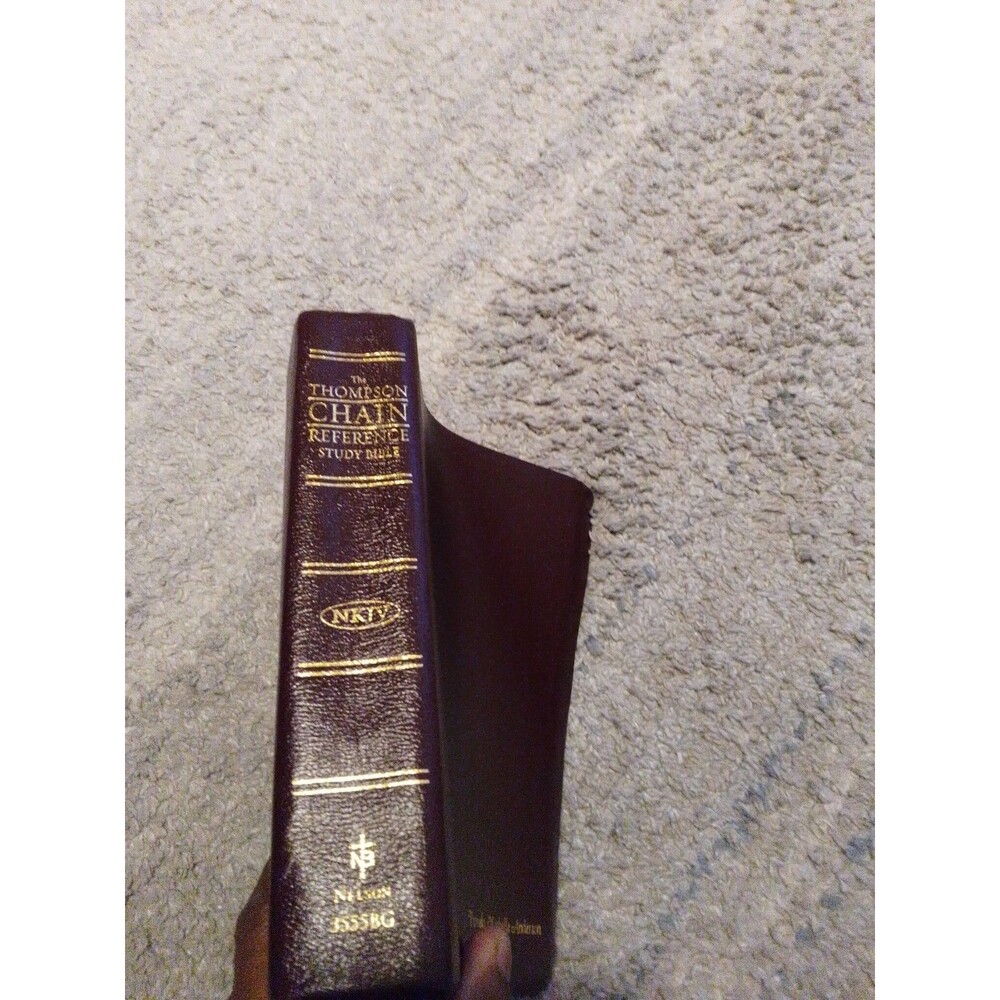 1997 NKJV The Thompson Chain Reference Study Bible Bonded Leather Nelson 3555BG